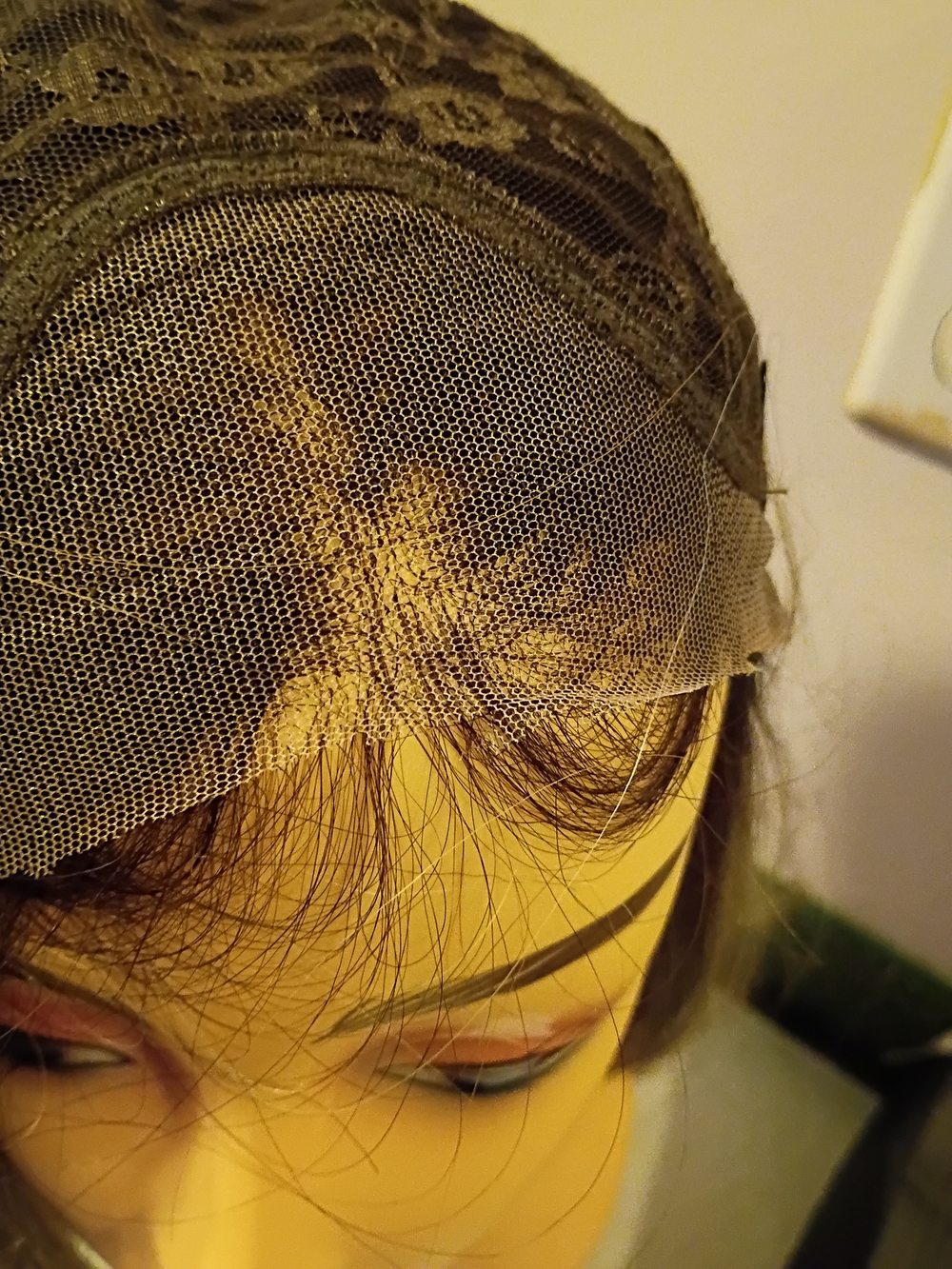 Stylish Women's Brown Blonde Highlighted Wig - Unbranded - Picture 8 of 8